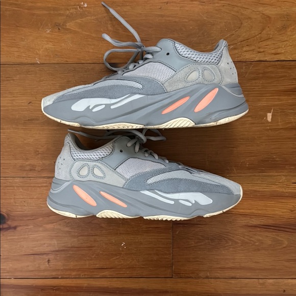 Yeezy Other - YEEZY 700 INTERTIA Gray and Orange Sneakers